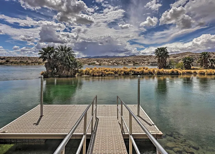 Restful Riverfront Retreat W/ Private Dock + Patio